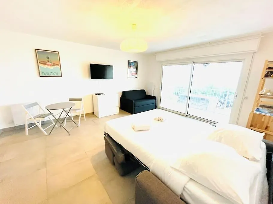 Apartment Studio Cosy-Vue Mer Panoramique Exceptionnelle Bandol